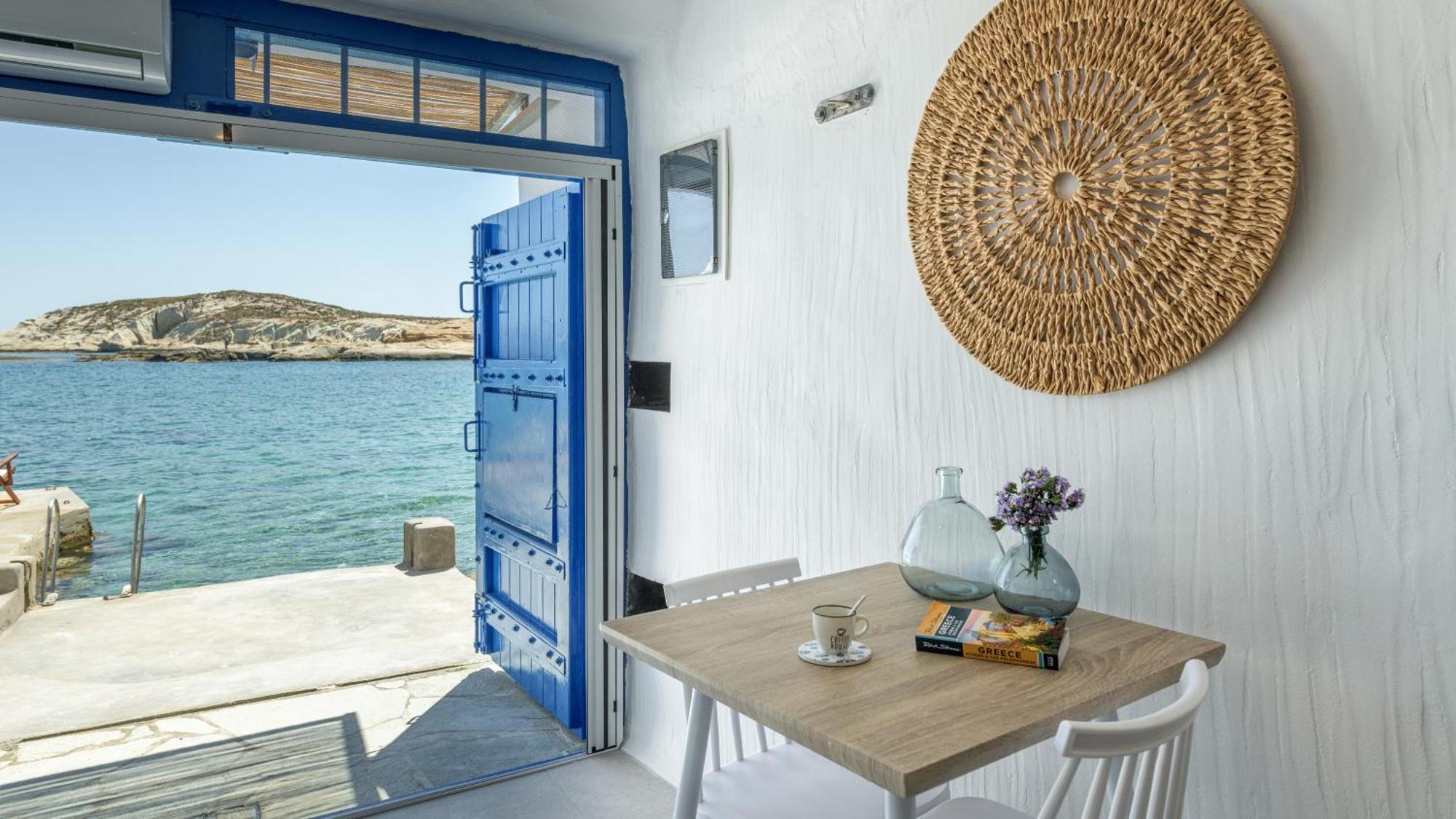 Esperanza Boathouses Mandrakia Экстерьер фото